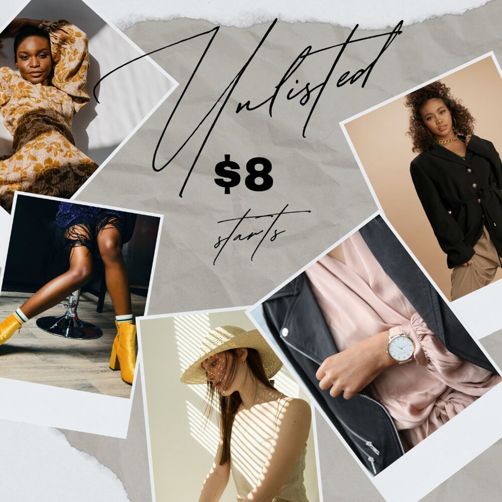 UNLISTED CLEAROUT $8 STARTS‎